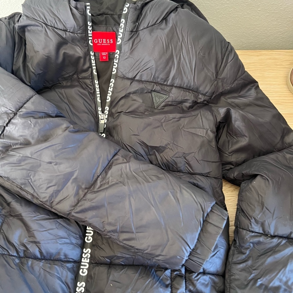 GUESS Black Puffer Jacket